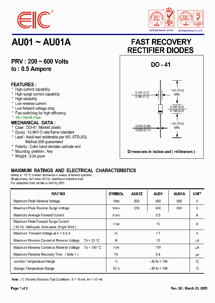 AU01_4508292.PDF Datasheet
