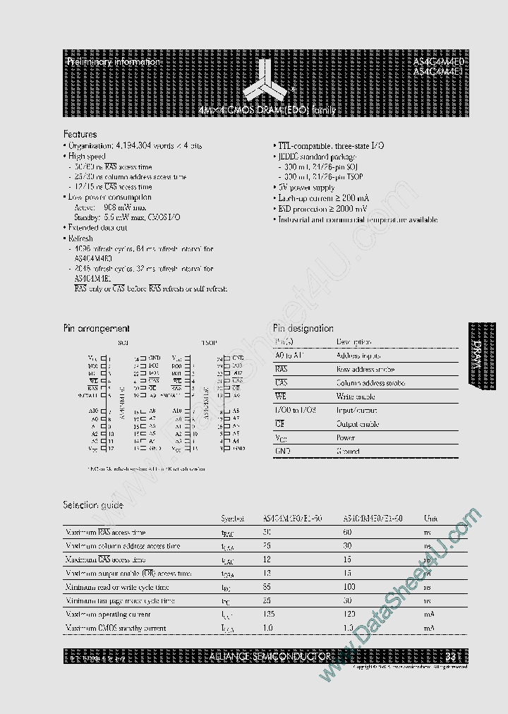 AS4C4M4E0_4508398.PDF Datasheet