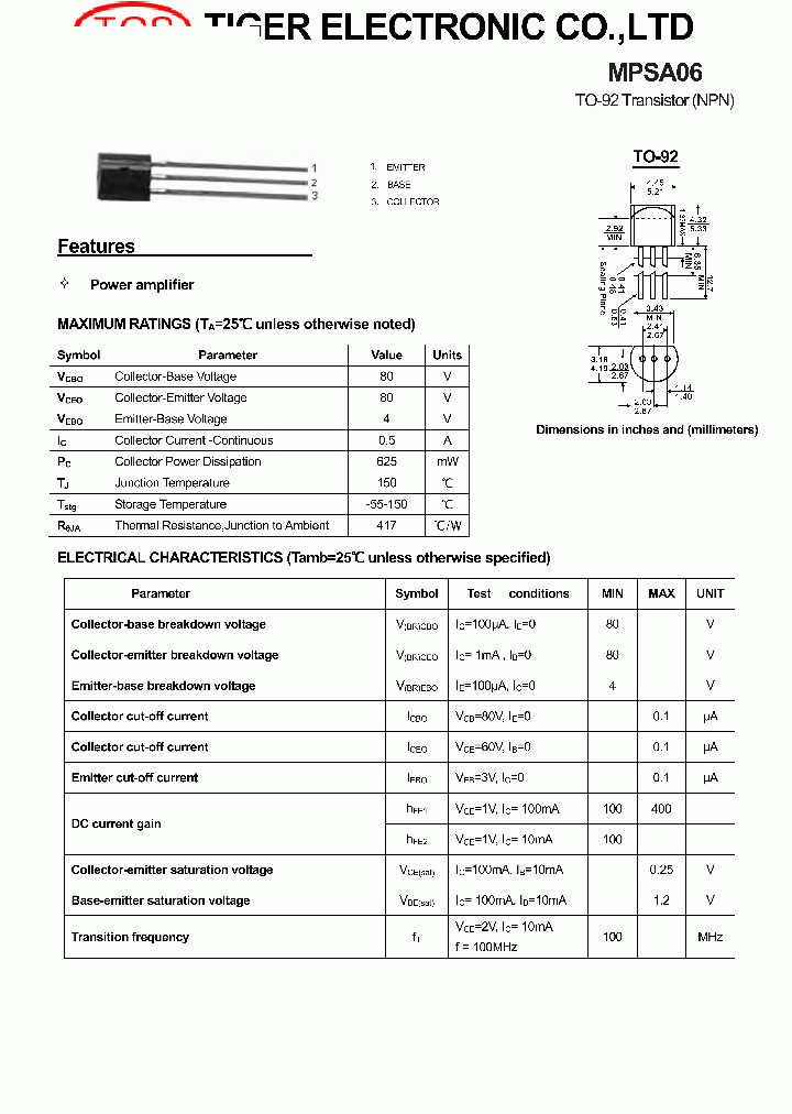 MPSA06_4508674.PDF Datasheet