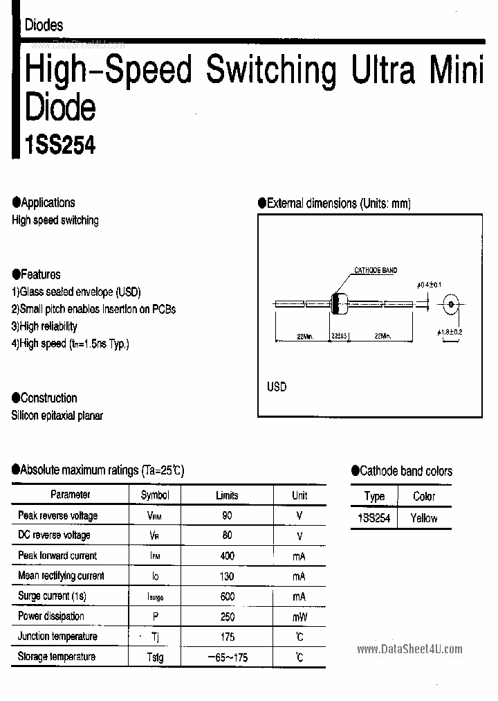 1SS254_4509237.PDF Datasheet