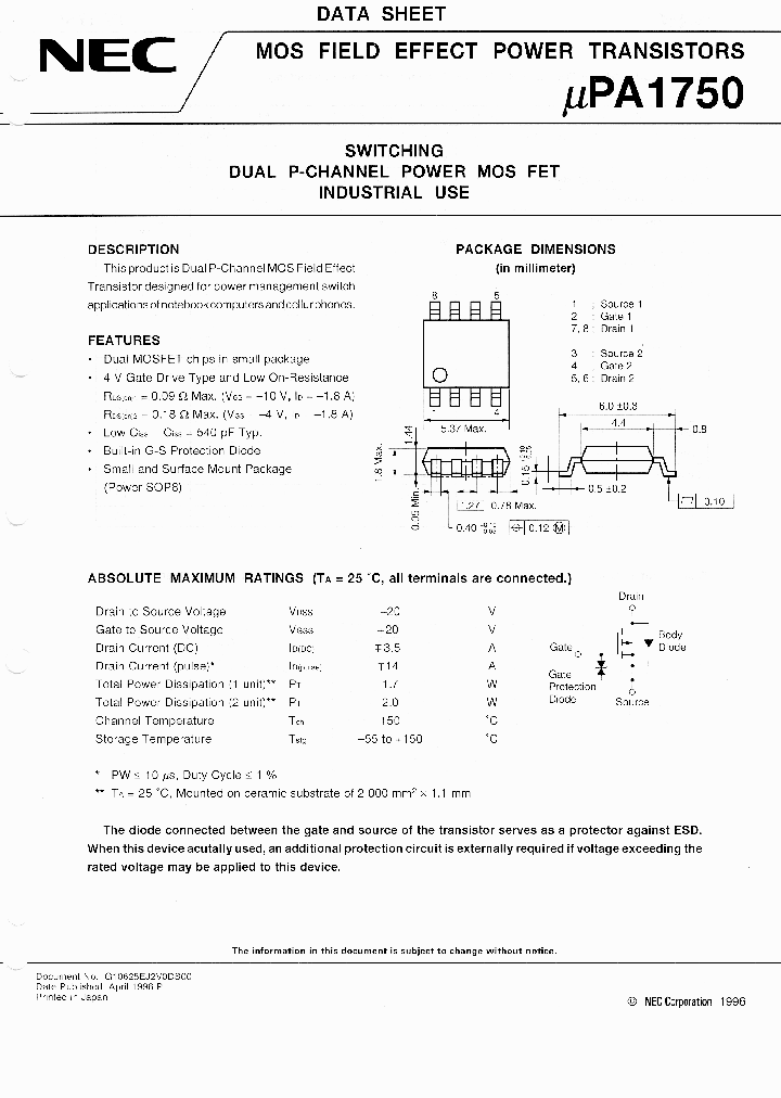 UPA1750_4509392.PDF Datasheet