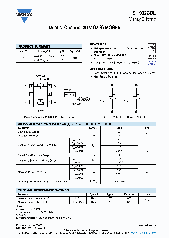 SI1902CDL_4510673.PDF Datasheet