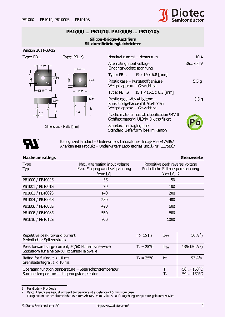 PB1001_4510356.PDF Datasheet