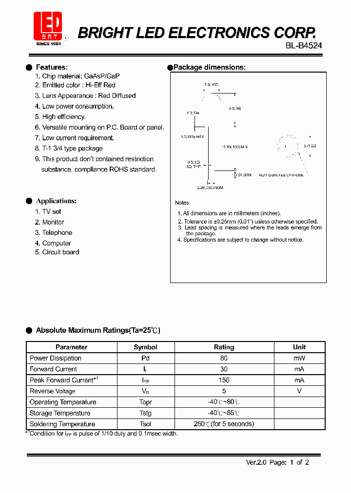 BL-B4524_4510578.PDF Datasheet