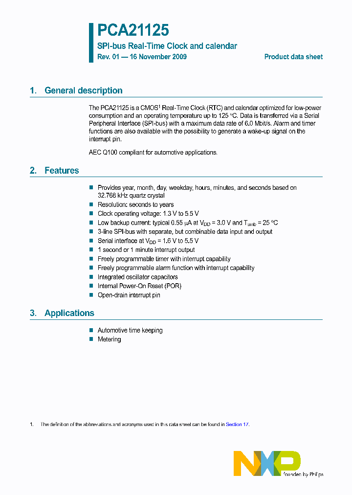 PCA21125_4511015.PDF Datasheet