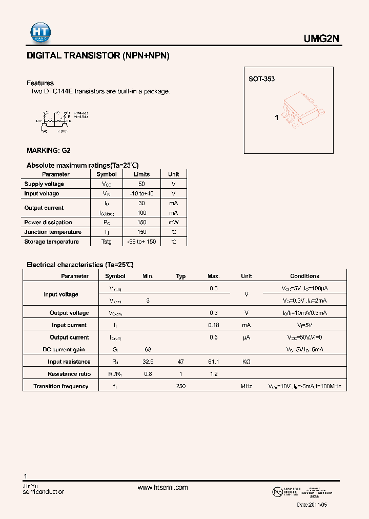 UMG2N_4511197.PDF Datasheet