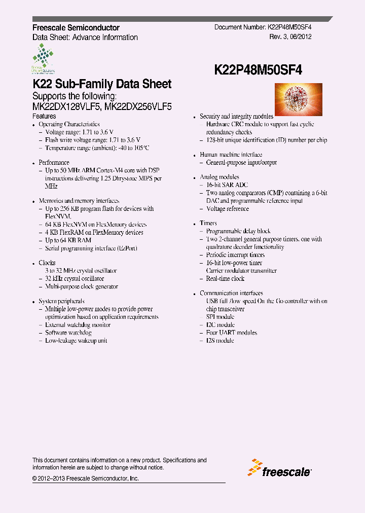 MK22DX256VLF5_4511530.PDF Datasheet