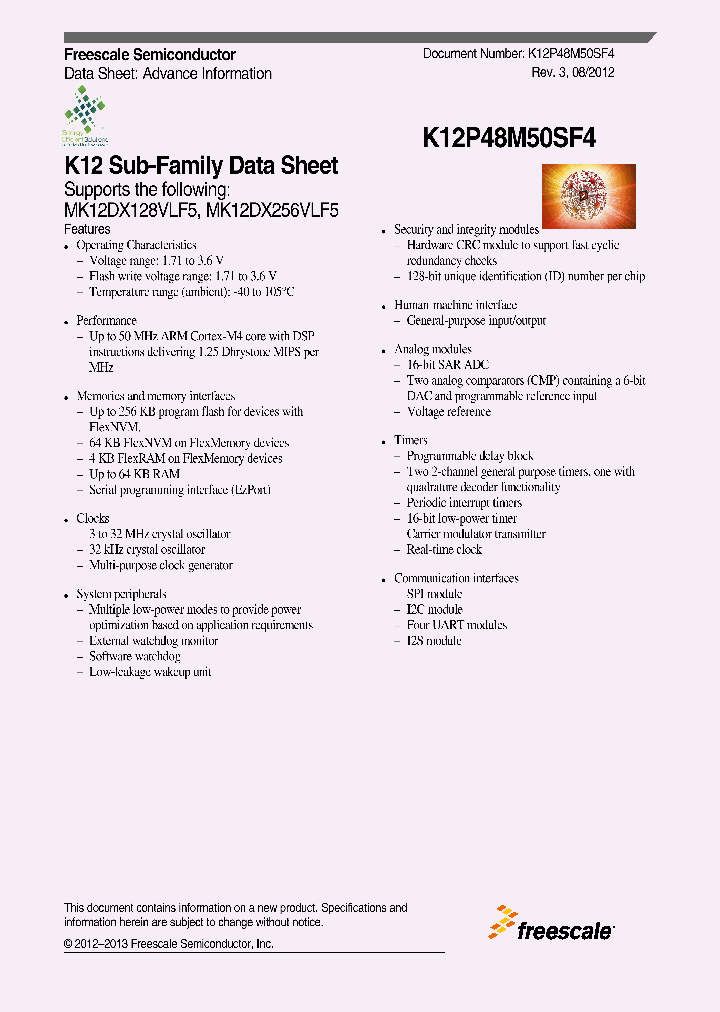 MK12DX256VLF5_4511529.PDF Datasheet
