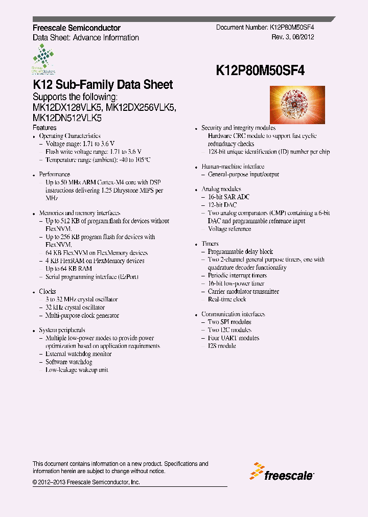 MK12DX256VLH5_4511531.PDF Datasheet