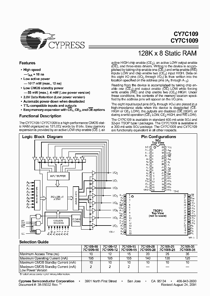 CY7C109-35VC_4513760.PDF Datasheet