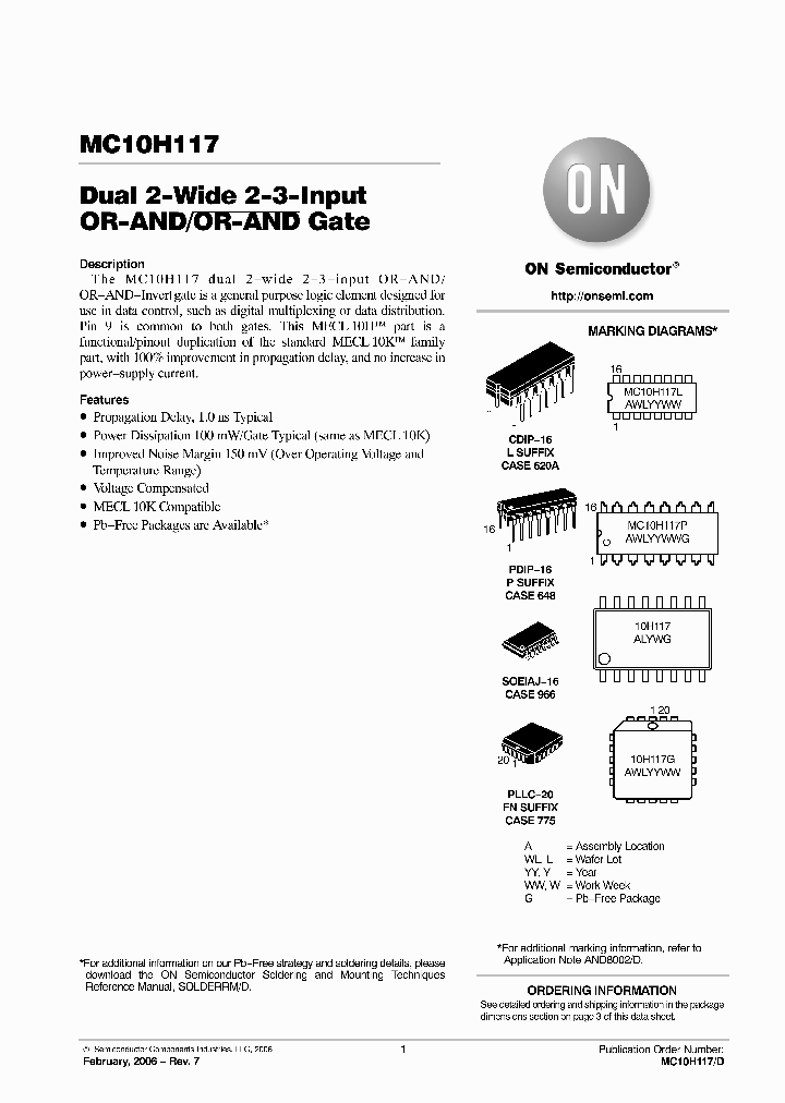 MC10H117MELG_4513904.PDF Datasheet