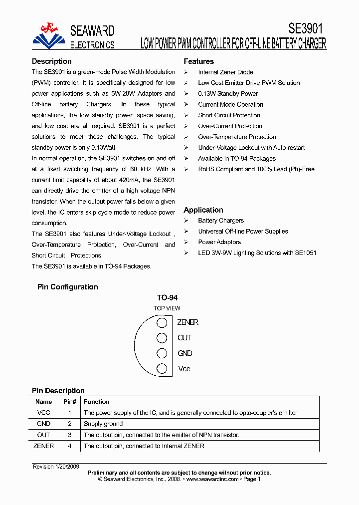 SE3901_4514105.PDF Datasheet