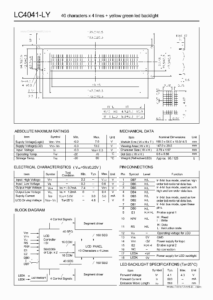 LC4041-LY_4516571.PDF Datasheet