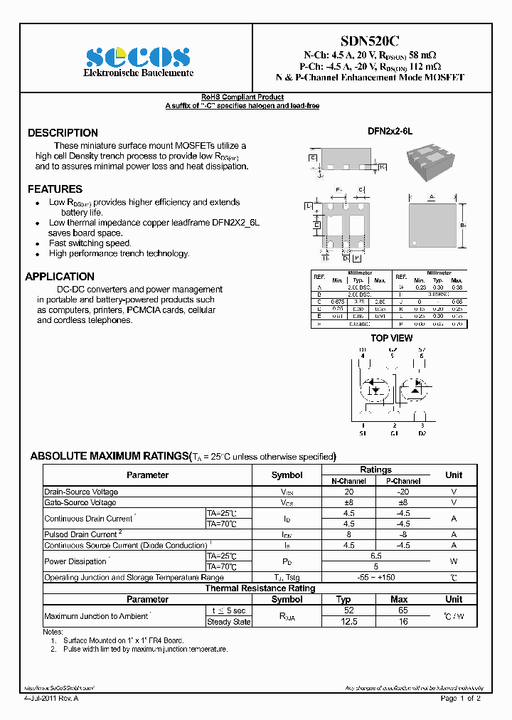 SDN520C_4516525.PDF Datasheet