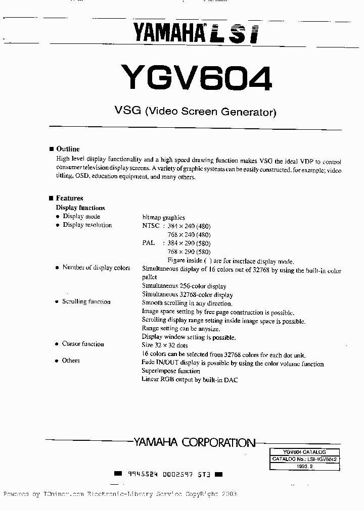 YGV604_4516697.PDF Datasheet