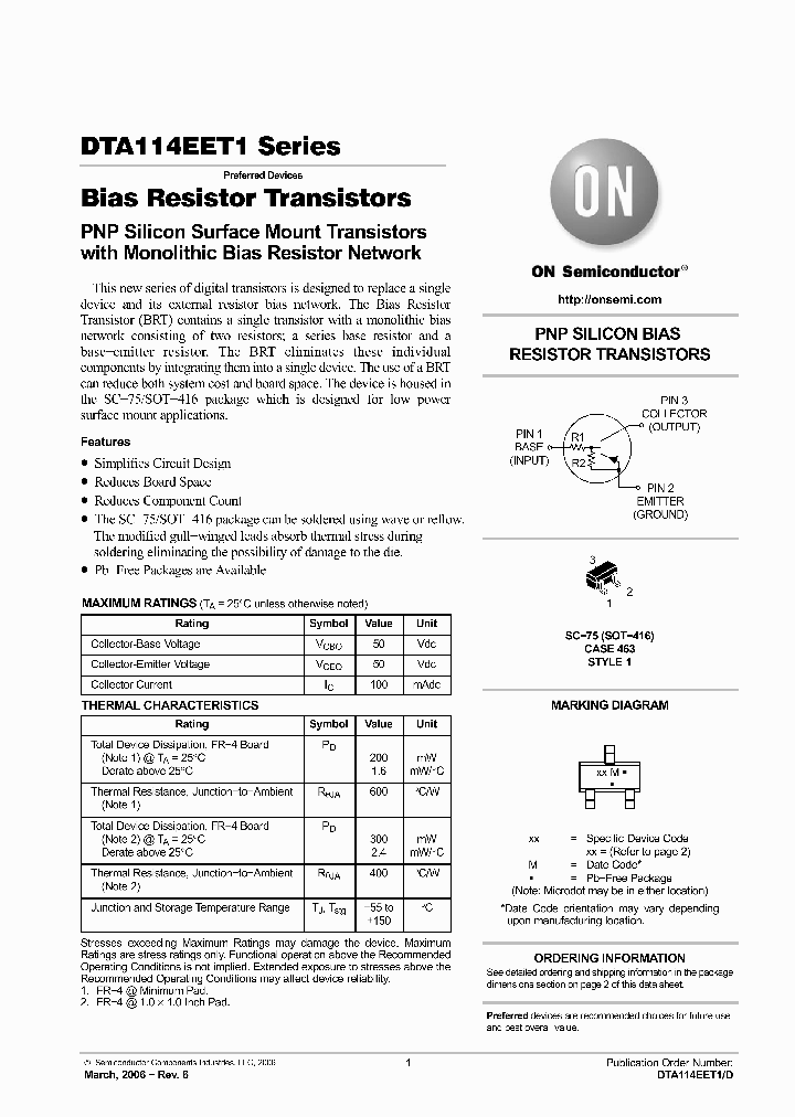 DTA143ZET1G_4519543.PDF Datasheet