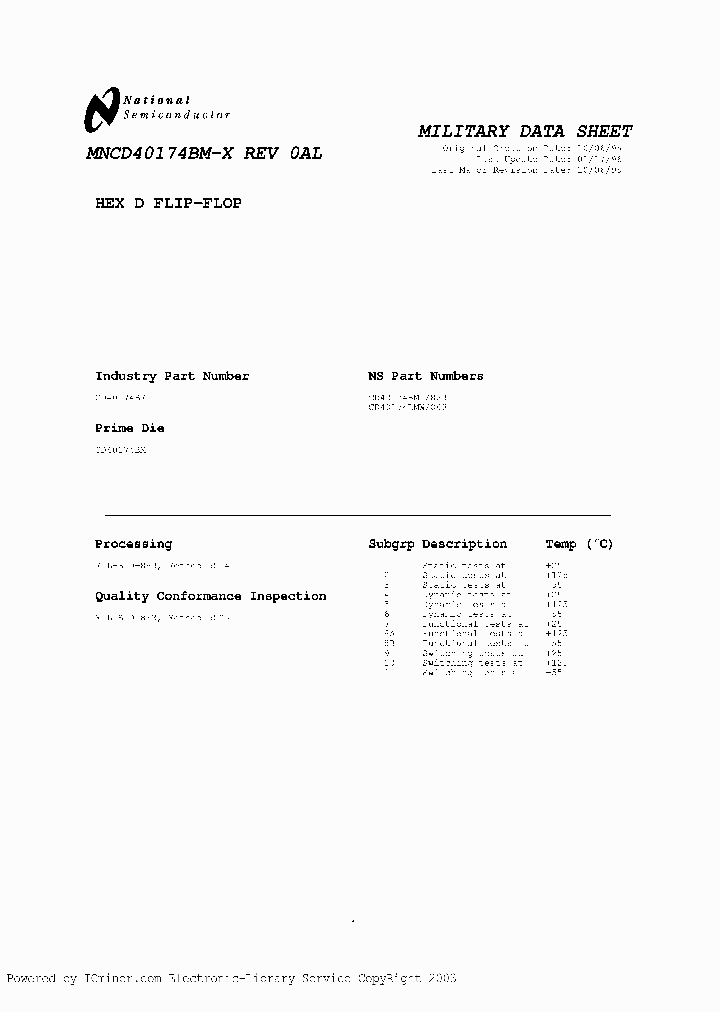 CD40174BMJ883_4521841.PDF Datasheet