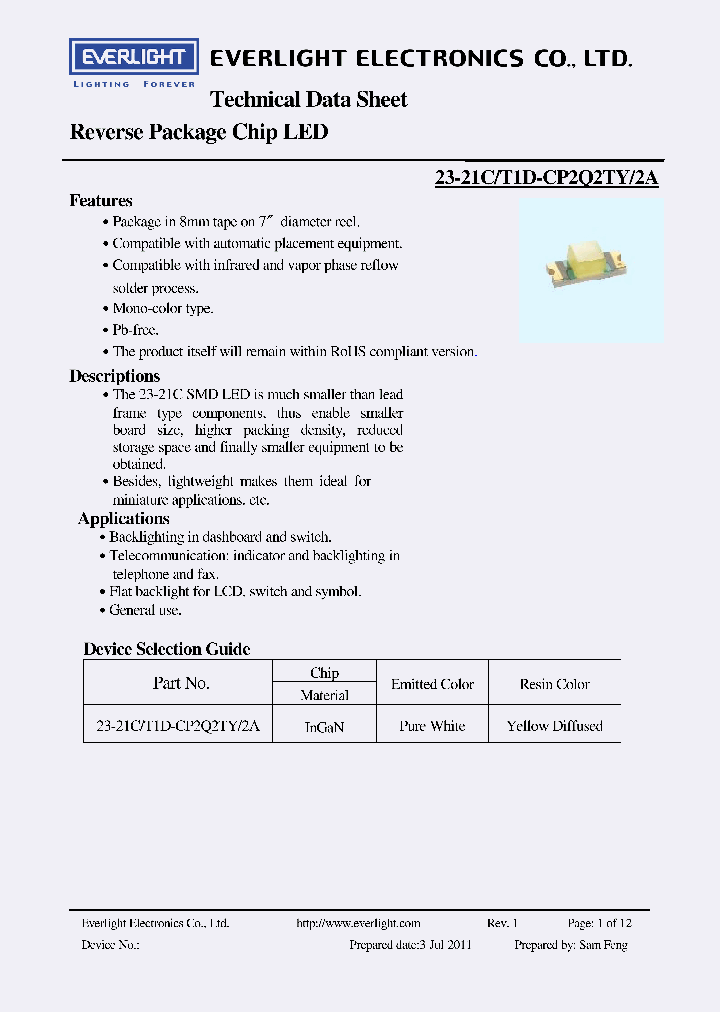 23-21C-T1D-CP2Q2TY-2A11_4522500.PDF Datasheet