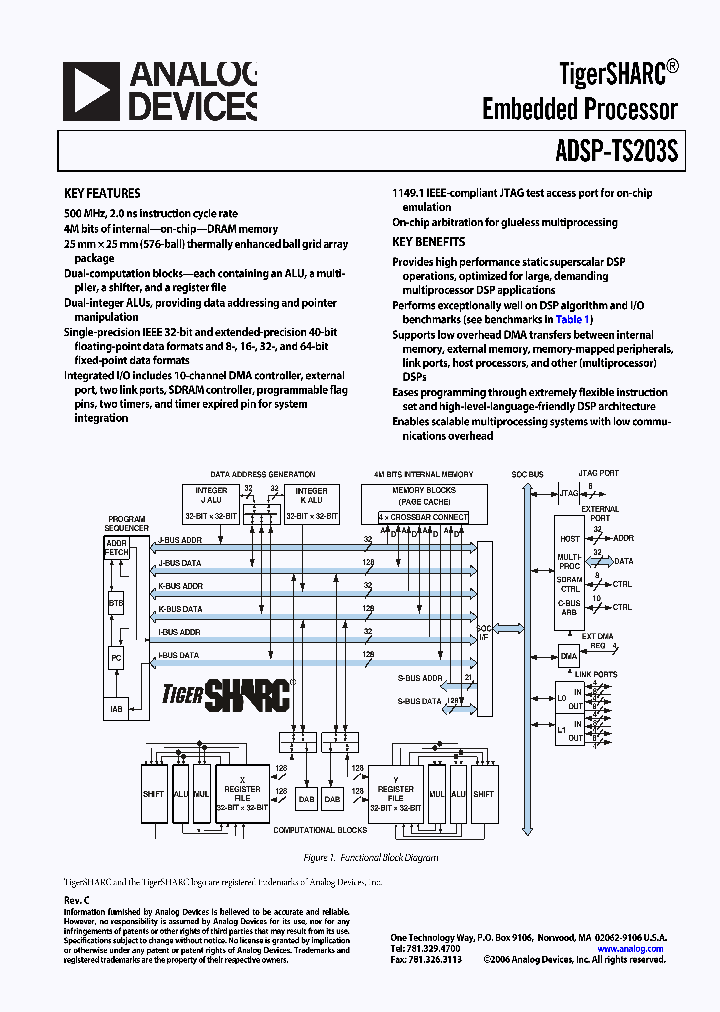 ADSP-TS203SABP-050_4522783.PDF Datasheet