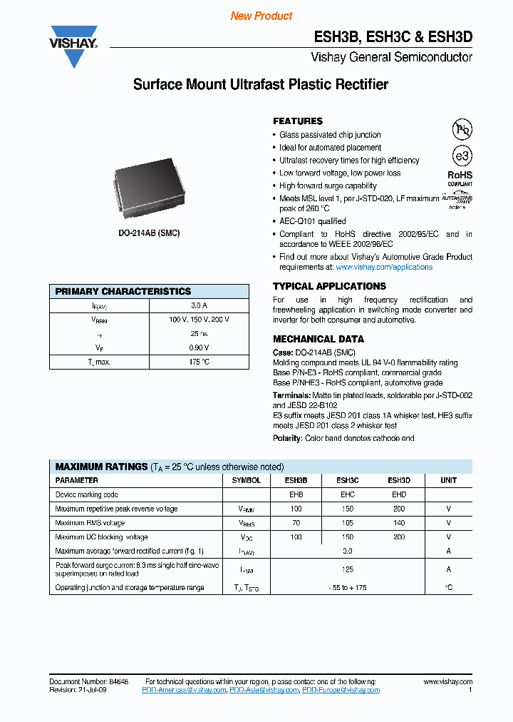 ESH3D-E3-57T_4523317.PDF Datasheet