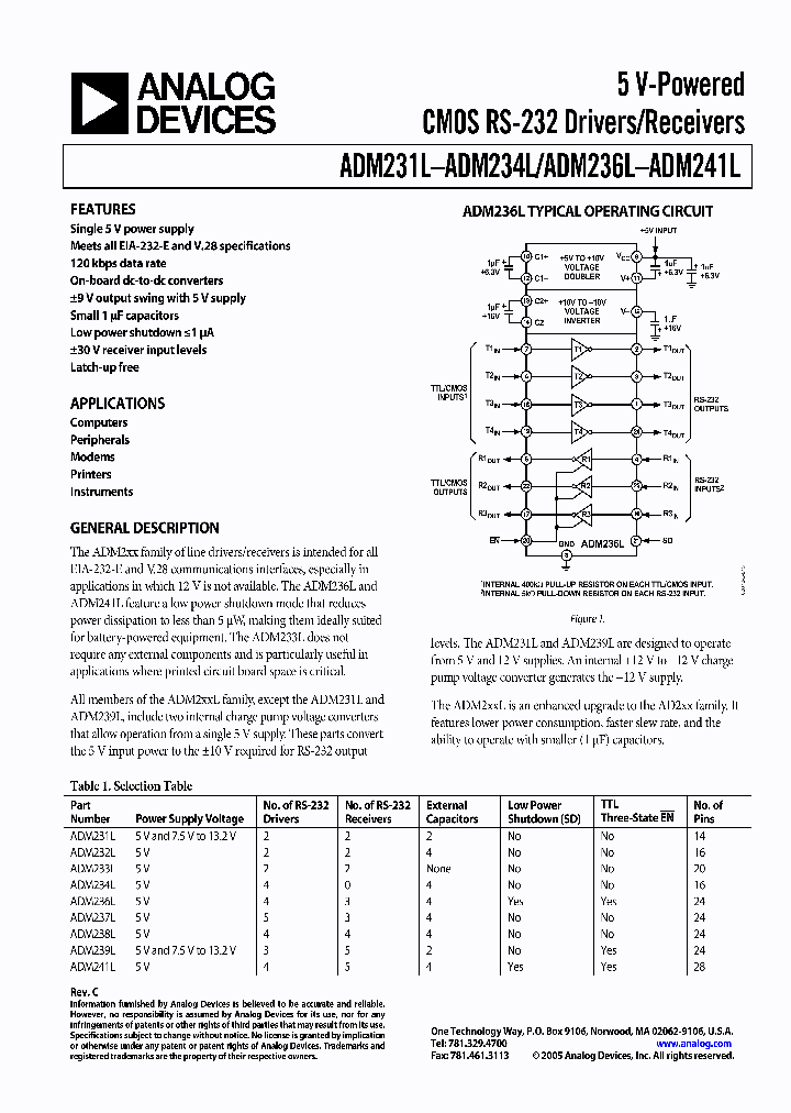 ADM238LAR-REEL_4523688.PDF Datasheet