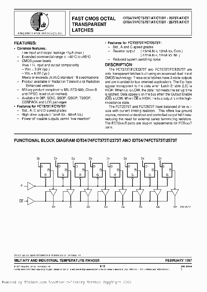 IDT54FCT373TDB_4524338.PDF Datasheet