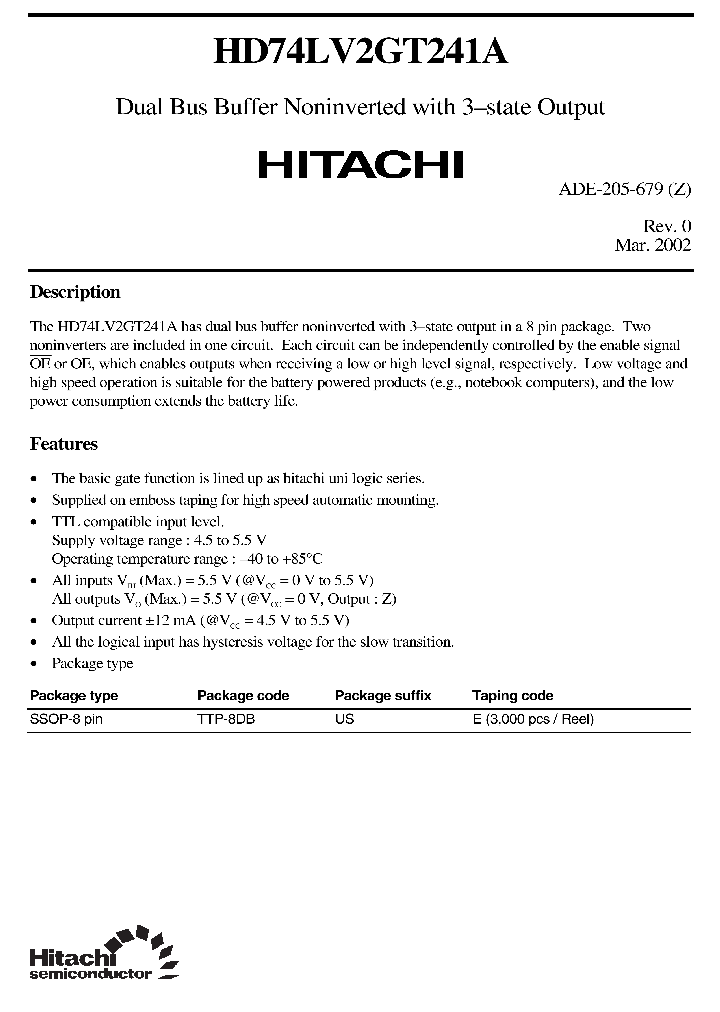 HD74LV2GT241A_4526660.PDF Datasheet