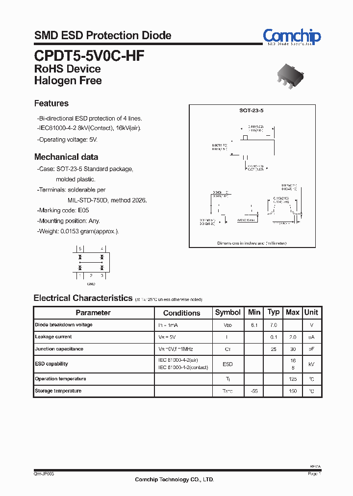 CPDT5-5V0C-HF_4525825.PDF Datasheet