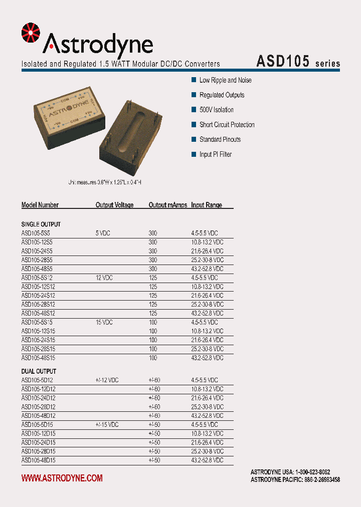 ASD105-5S15_4527238.PDF Datasheet
