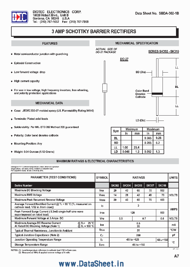 SK310_4527118.PDF Datasheet