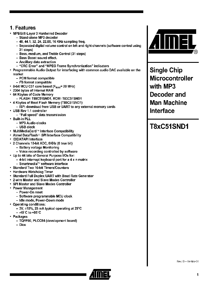 T83C51SND1-ROTIL_4527537.PDF Datasheet