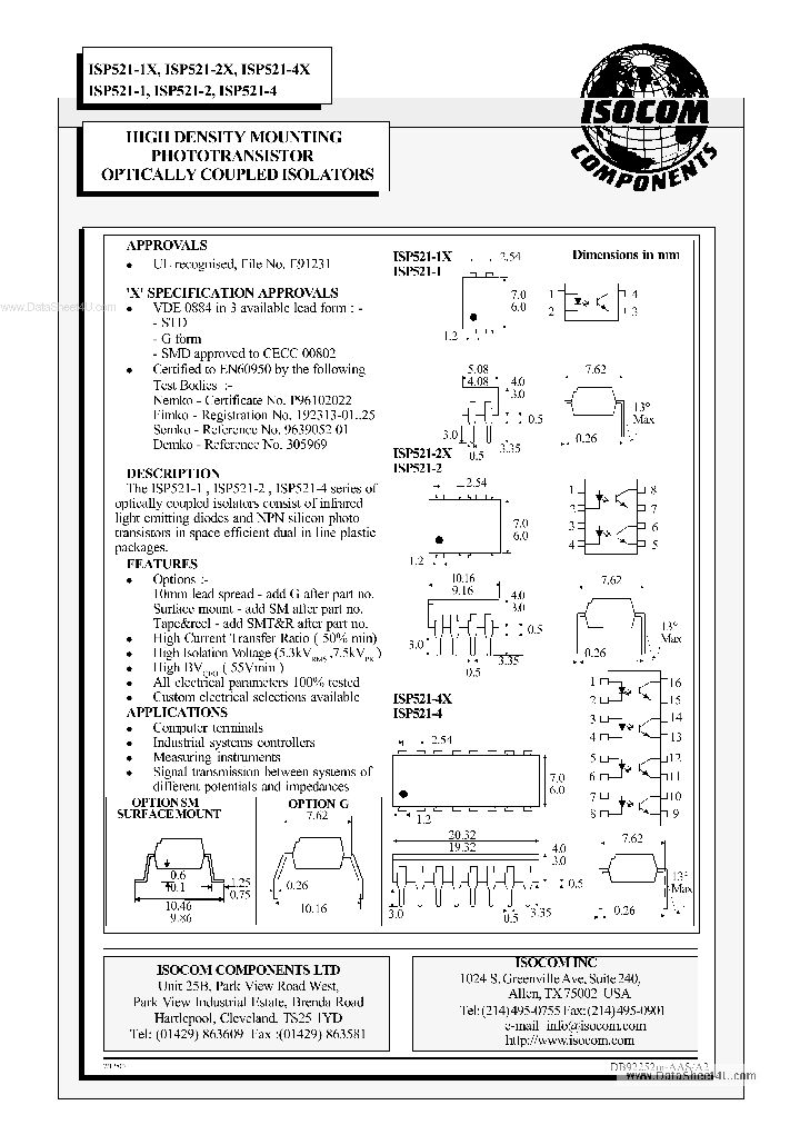 ISP521-1_4528088.PDF Datasheet