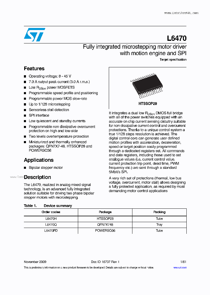L6470_4528388.PDF Datasheet
