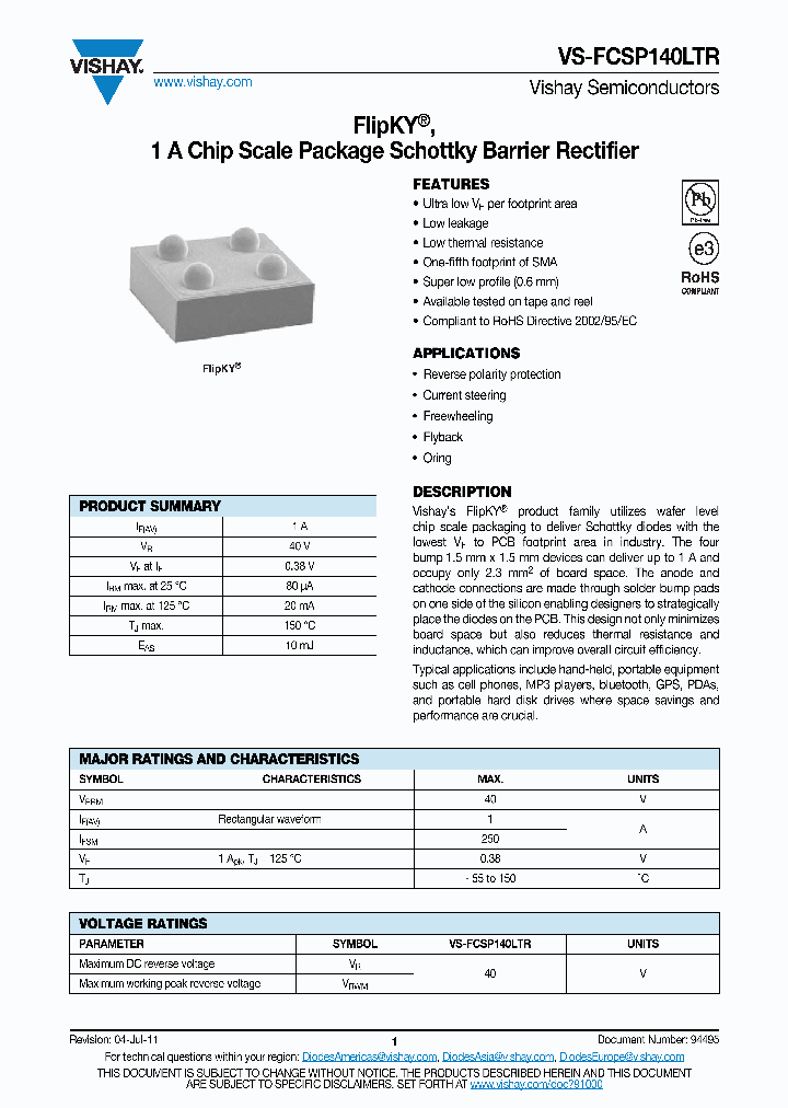 FCSP140LTR_4528359.PDF Datasheet
