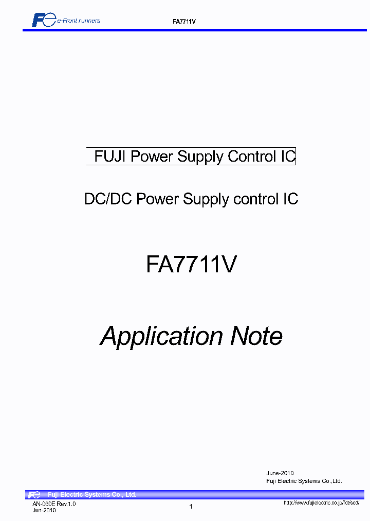 FA7711V_4528685.PDF Datasheet