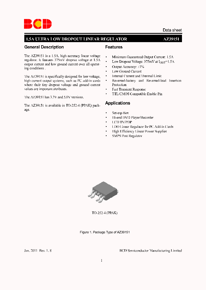 AZ39151D4-50TRG1_4531444.PDF Datasheet