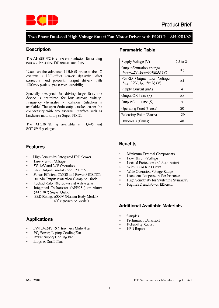 AH9282Z5-G1_4532880.PDF Datasheet