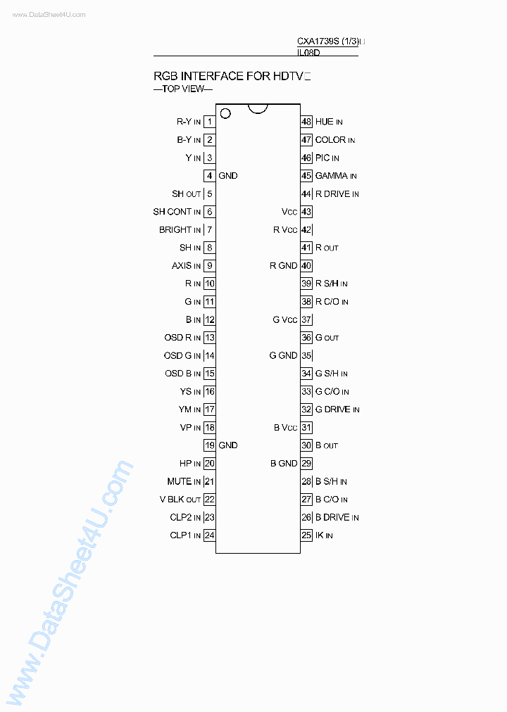 CXA1739S_4534772.PDF Datasheet
