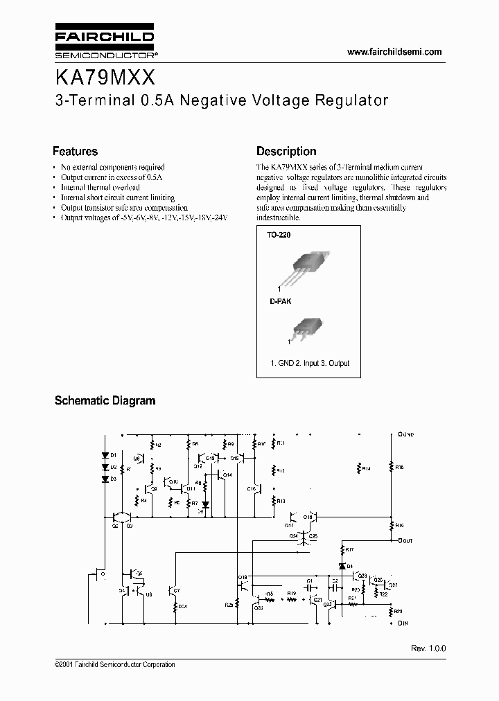 KA79M05RTFNL_4534778.PDF Datasheet
