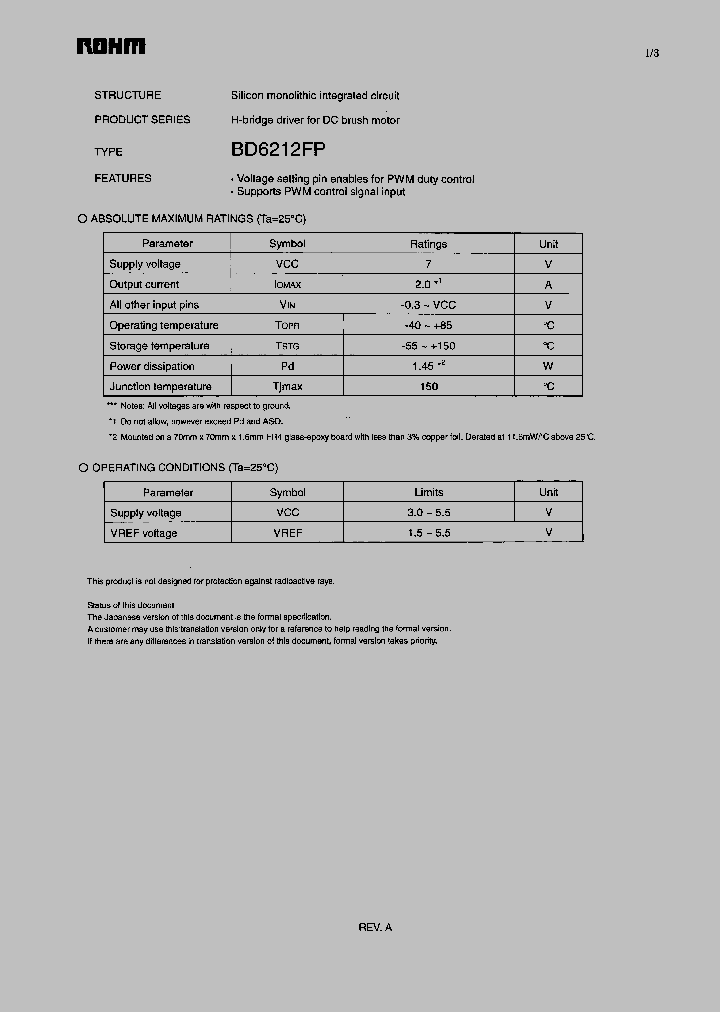 BD6212FP_4535901.PDF Datasheet