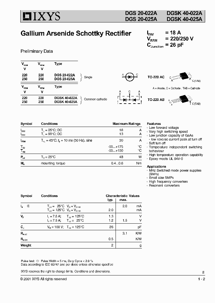 DGSK40-025A_4537084.PDF Datasheet