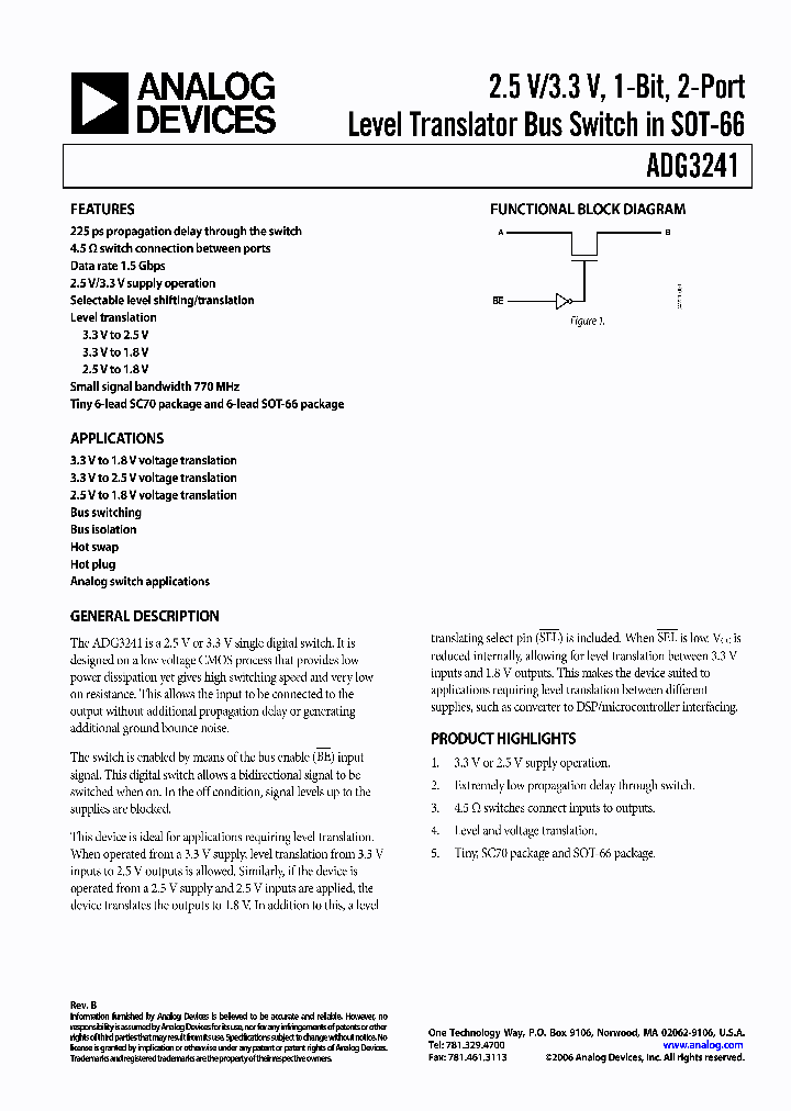ADG3241BKSZ-500RL7_4537190.PDF Datasheet