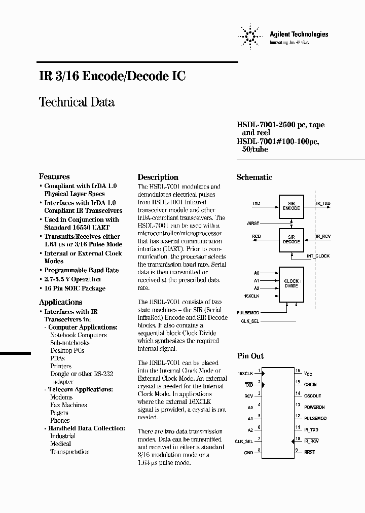 HSDL-7001_4538487.PDF Datasheet