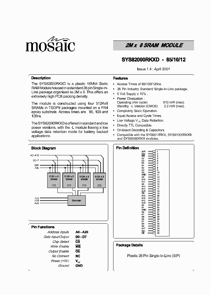 SYS82000RKXDLI-85_4538839.PDF Datasheet