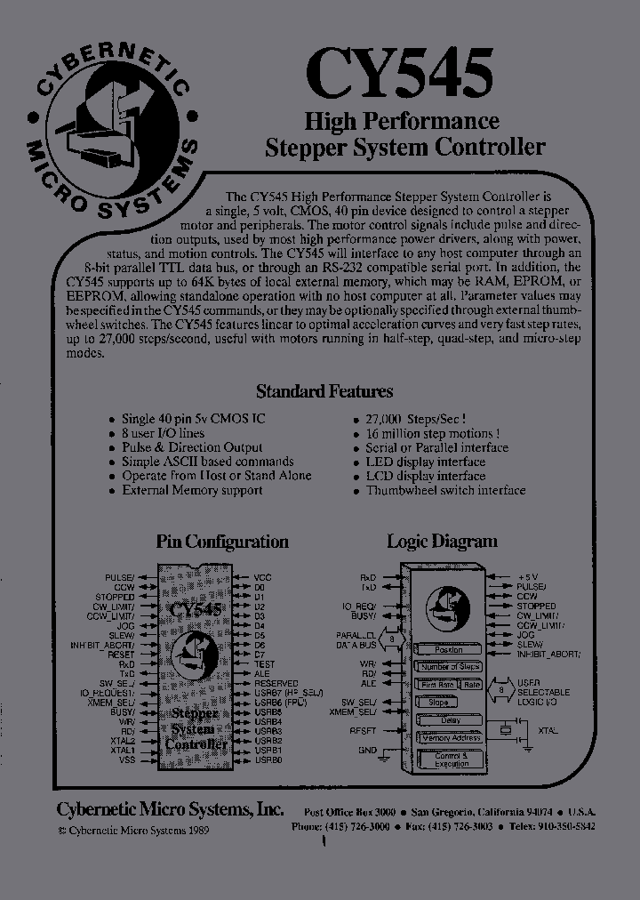 CY545BJ_4541137.PDF Datasheet