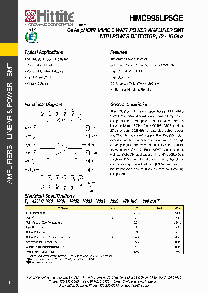 HMC995LP5GE12_4541250.PDF Datasheet