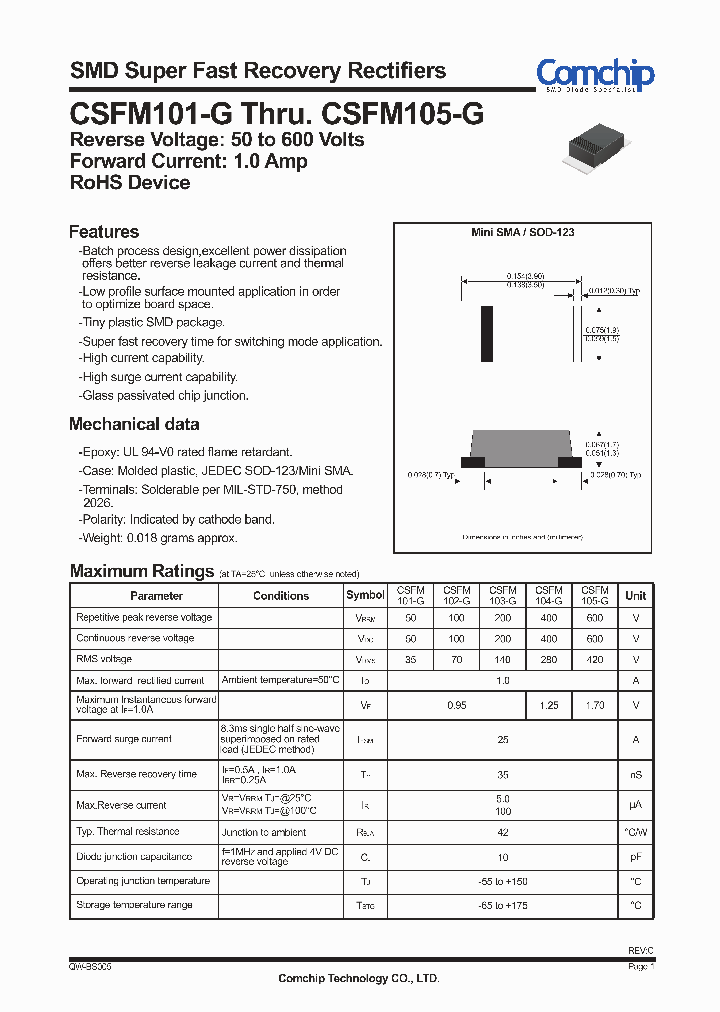 CSFM101-G12_4541272.PDF Datasheet