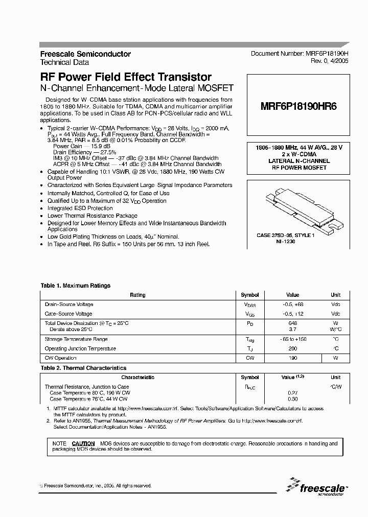 MRF6P18190HR6_4541497.PDF Datasheet