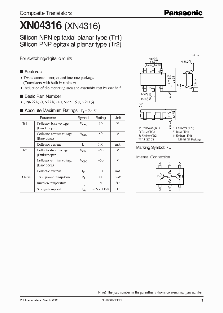 XN04316_4542291.PDF Datasheet