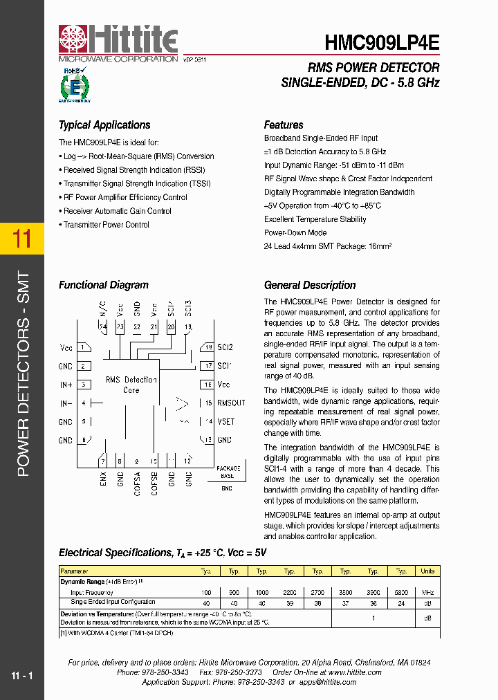 HMC909LP4E_4545227.PDF Datasheet